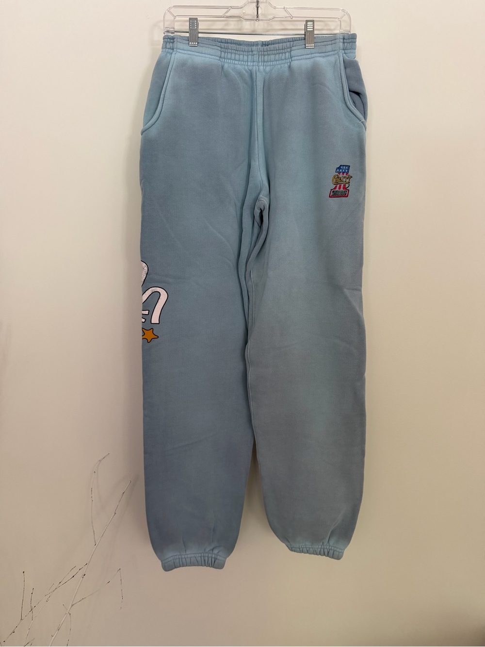 Cherry LA “Swingers” Sweatpants in Light Blue